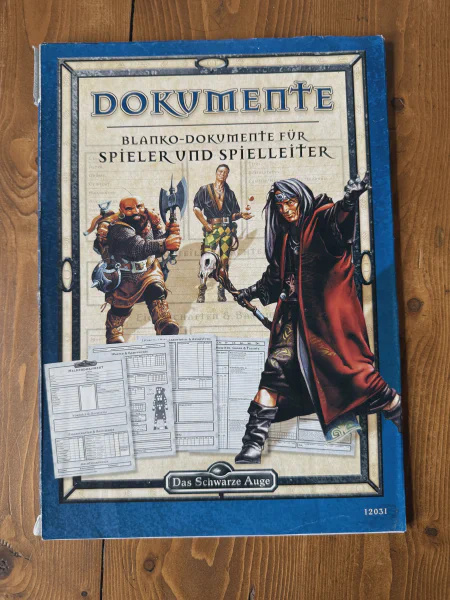 DSA4 Spielerbögen