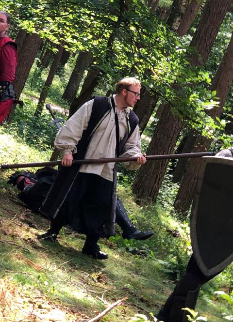 Foto zeigt Stellan Bergqvist, gespielt von Bastian Bringenberg; Aufnahme von Alexandra Kick