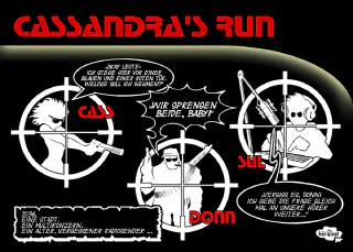 Cassandras Run ist das vorzeige Hörspiel für Interaktivität mit einer tollen und spannenden Geschichte. Und Creative Commons!